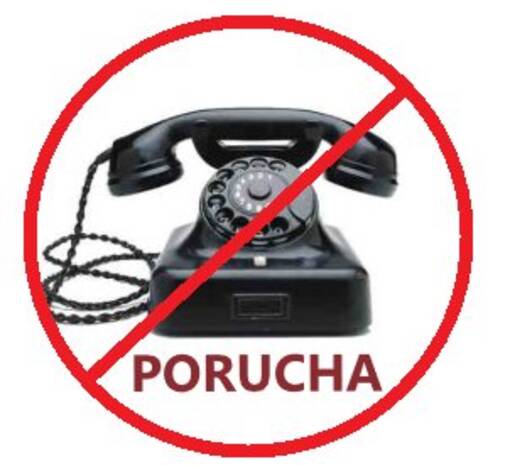 Porucha na pevnej linke